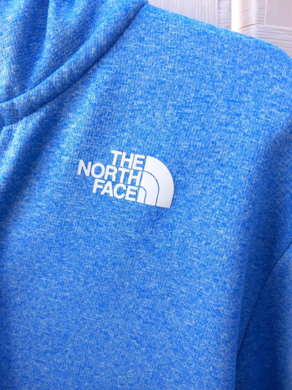The North Face Zip Up Blue Hoodie XL - Picture 2 of 13